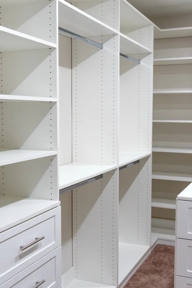 Dual Walk-Ins by Custom Closet Installation in Dr. Phillips FL
