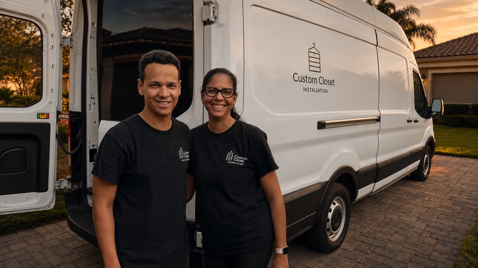 The Custom Closet Installation team in Orlando