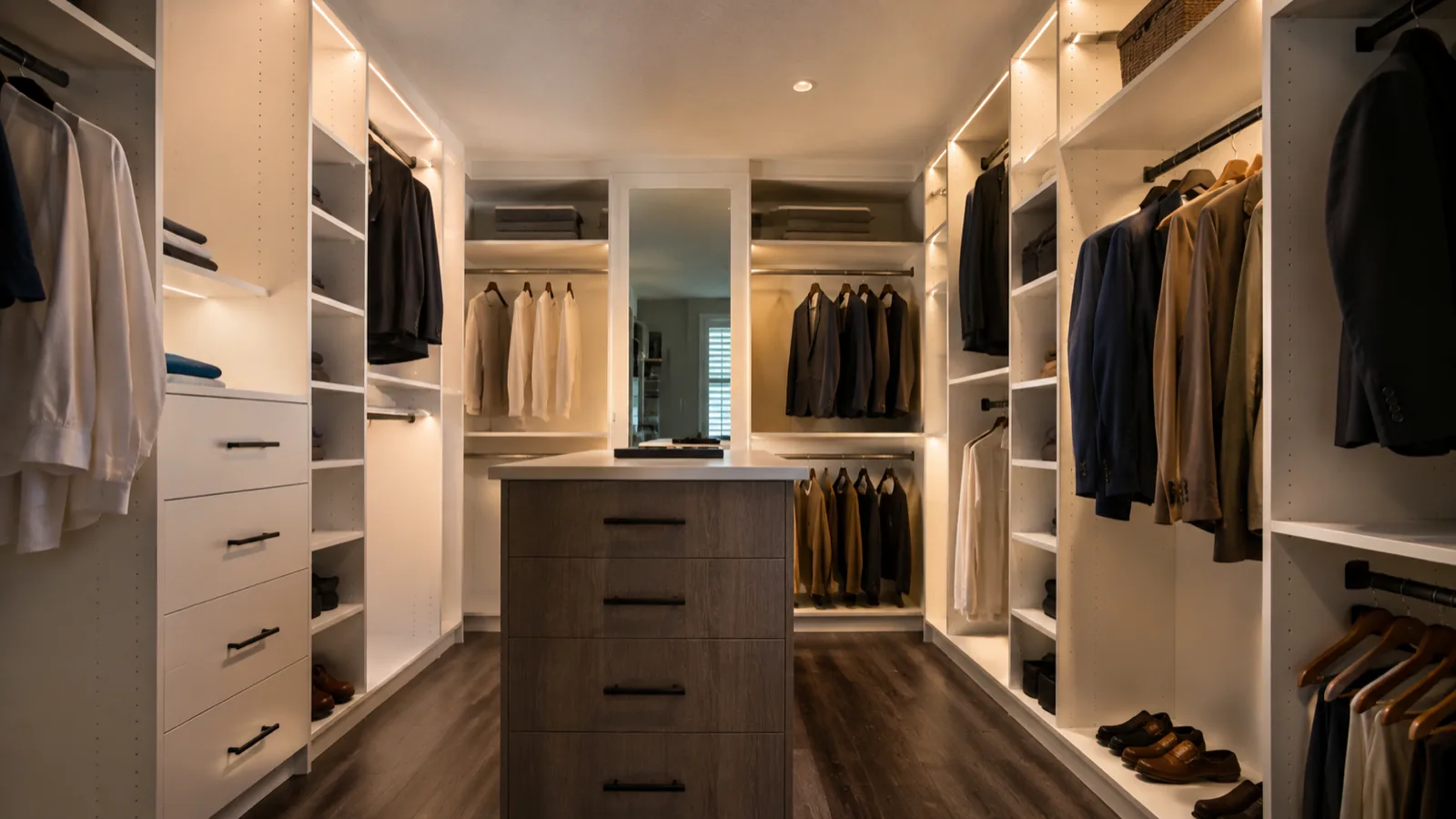 Walk-In Suites by Custom Closet Installation in Celebration FL