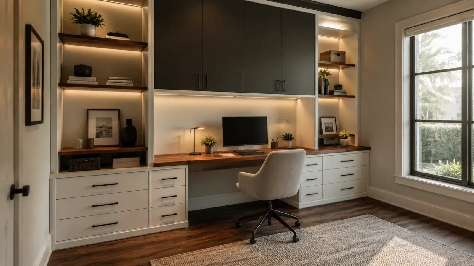 Home Offices by Custom Closet Installation in Celebration FL